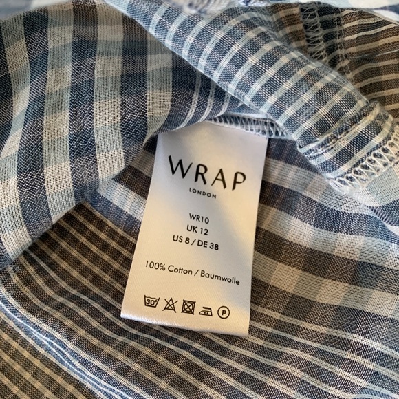 NWOT Wrap London Plaid Tunic - Picture 5 of 6